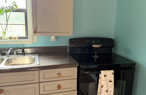 Sugar Tree Cabin | Tennessee River Cabin/Tiny House Close to the River! Fully furnished. Big Bed!