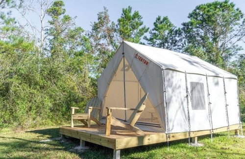 Bay St Louis RV Rental | Tentrr State Park Site - Mississippi Buccaneer State Park - Woodland A - Double