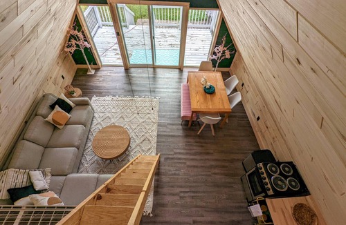 Sumner House | The Little Green A-Frame
