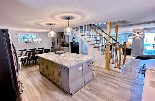 Rapid City House | Torch Lake Waterfront-crystal clear water, huge dock, shallow sandy walk-out