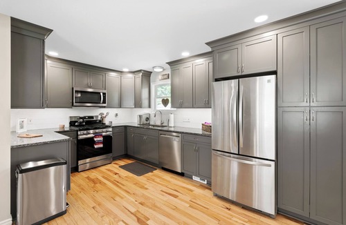 St. Clair House | Updated 3 bed 2 bath home with private yard and attached garage in St Clair