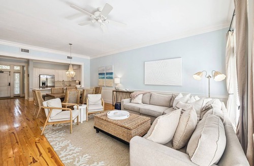 Beach District Condo | Upgraded WaterColor Condo: 1 Block to Town Center