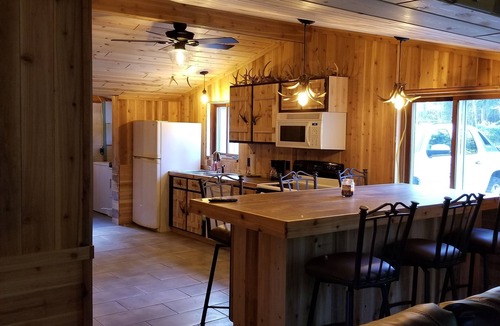 Mason County Cabin | Walhalla Cabin w/hot tub located between Ludington and Baldwin near PM River.