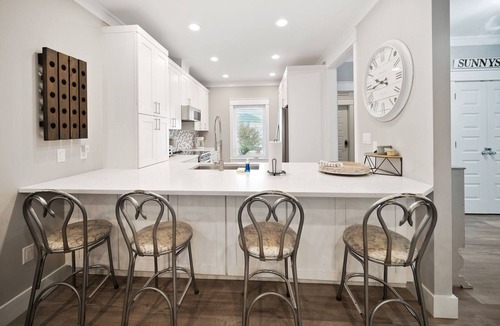 Riviera Beach House | Walk to the Beach | Luxe 4BR Home with Pool + Golf Cart