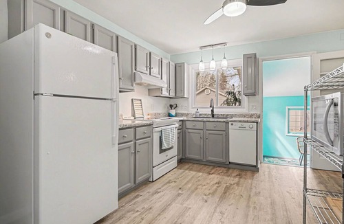 Lake Michigan Beach House | Walk to the Beach. Lake Michigan sunset views from upper deck. 3 bedroom home.