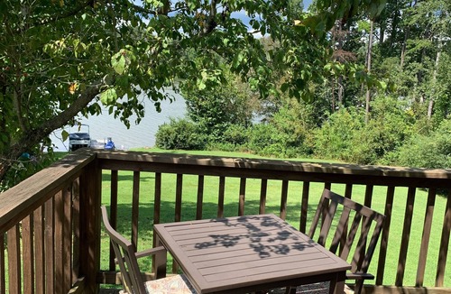 Chickamauga Lake House | Waterfront retreat with dock. Relax, or enjoy fishing or kayaking on the water.