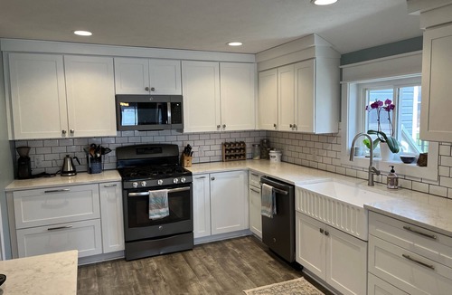 Middleville House | Wonderful 4 bedroom house on Gun Lake. Stunning view from main deck; waterfront