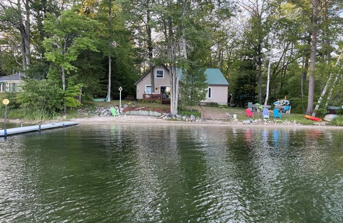 Gaylord House | Wonderful house on sandy beach, sports lake close to golf, bike/snowmobile trail
