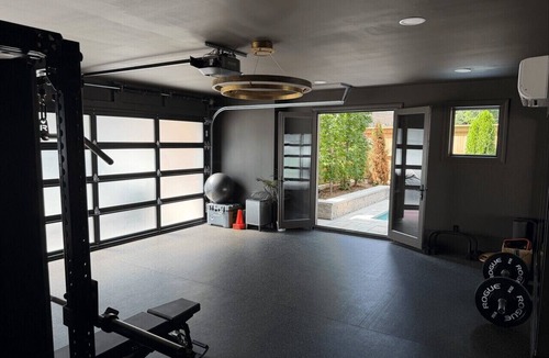 Five Points House | Woodland Villa — Heated Pool, Hot Tub, Gym, Grill, Fire Pit