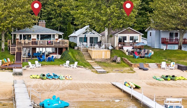 2 Private Beaches Hot Tubs Pet Friendly 24 guests