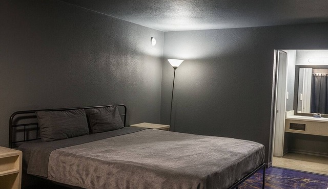 259 Gated King Bed Hotel Room