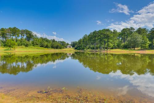 Alabama Retreat w/Private Pond, Deck & Pool Table