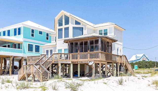 Bay Walk | Gulf-Front Beach House on Fort Morgan’s Quiet Coast