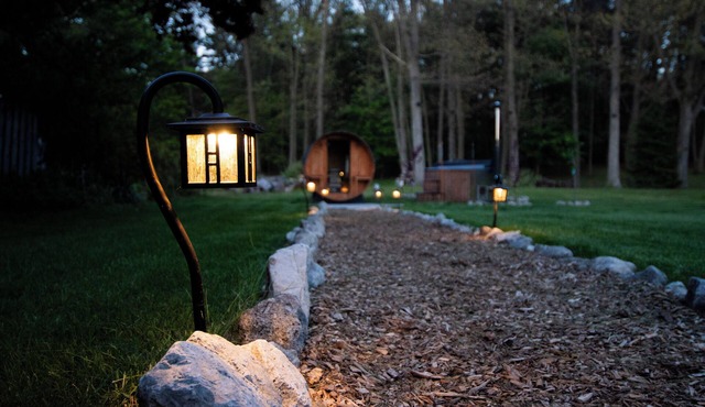 Beach Cottage - Sauna - Hot tub - Fireplace - Wine
