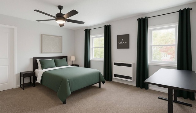 Beautiful Studio apartment with AC, Riverside in delightful Bay City!