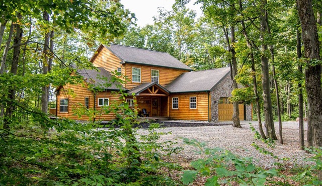 Boyne Mountain Log Home