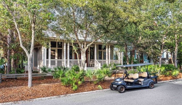 Coastal Elegance: with Private Pool, Bikes, Golf Cart and WaterColor Beach Club Access.