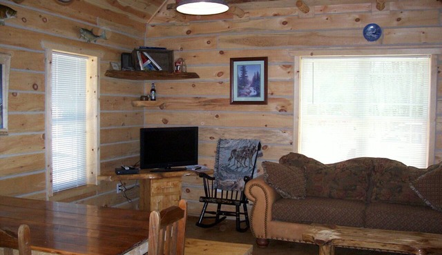 Copper Cabin offers peace and privacy in the woods! in Merrillan