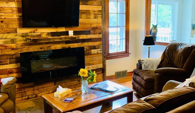Cozy 1950s Cottage on Range Line Lake – Private Waterfront on Three Lakes Chain