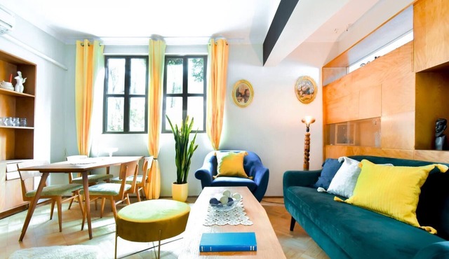 Creative 70s-Inspired Stay | Center + Parking in Sofia