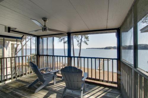 Dock & Ramp Access: Water-View Gem on Lake Eufaula