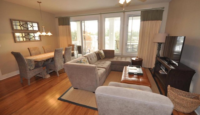 Enjoy Music & Fireworks From Your Balcony