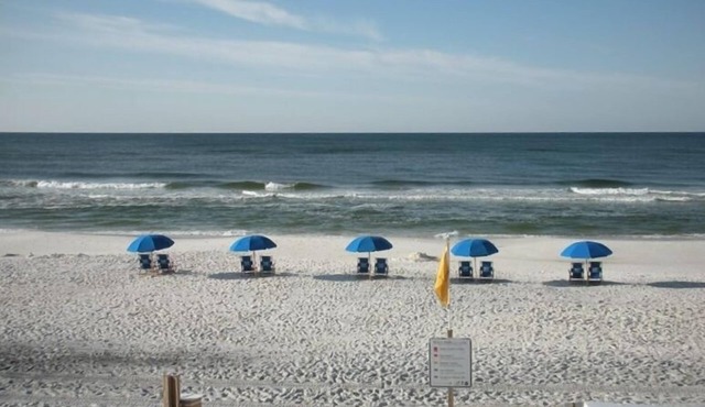 Gulf View! Easy Beach and Pool Access.