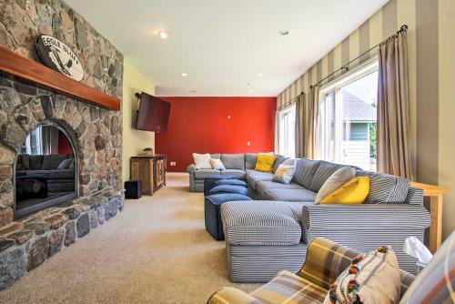 Hot Tub & Sauna! 7-Acre Coastal Michigan Home