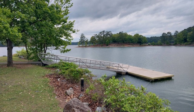 Lake house on state park near sports complex
