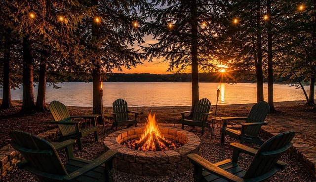 Lakefront Cabin: Private Beach, Kayaks &