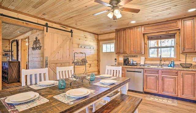 Lakefront Cabin w/Deck, Fire Pit in Trenton!