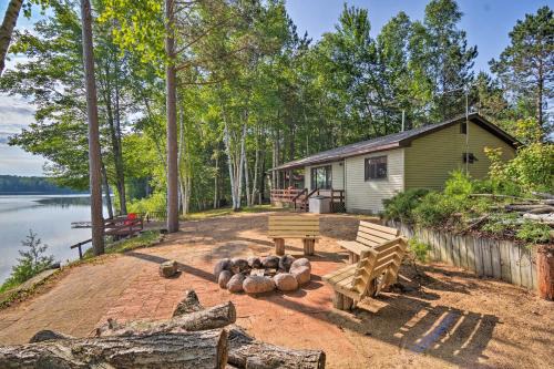 Lakefront Cabin w/Private Dock & Beach!