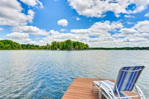 Lakefront Family Retreat in Battle Creek w/Dock