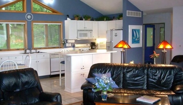 Lakefront Home on Lake Charlevoix, Spectacular Views; 100' from the water.