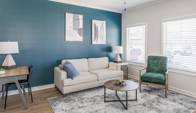Landing | Modern 1BD, Courtyard, Pool