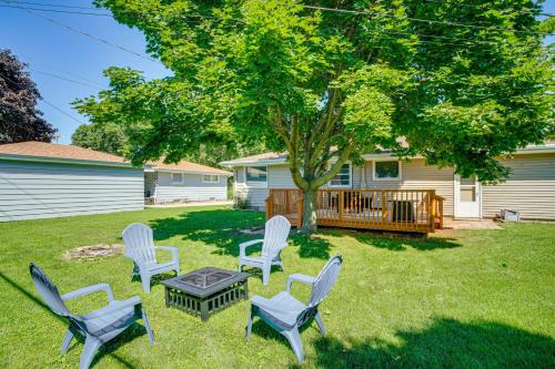 Large Backyard, Walk to Hospital: Sheboygan Abode! in Sheboygan