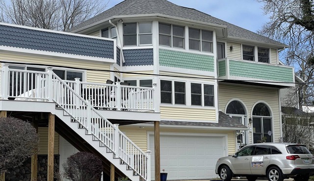 Location, Location, Location! Spacious North Beach Home with River Views