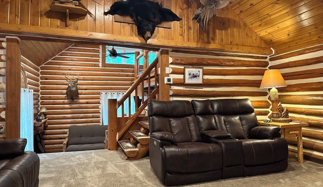 Log Cabin in the Woods