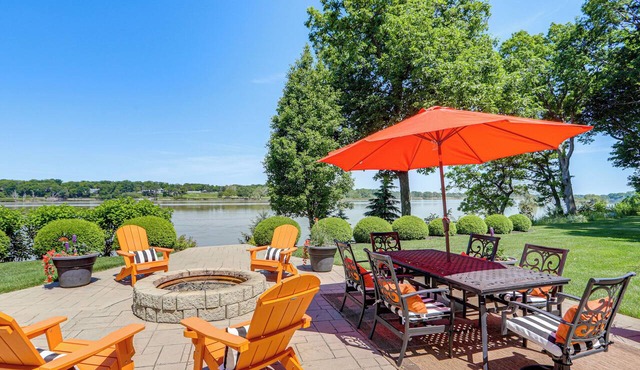Maumee River Retreat! Apt w/Fire Pit + Patio