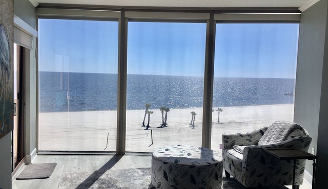 Million Dollar Views. Direct Beachfront 5th. Floor Center Unit at Seabreeze.