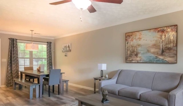 Mins to Fort Benning! Two-Story Oasis, Moore Bliss