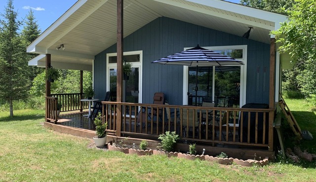 Modern Camp on Portage Lake