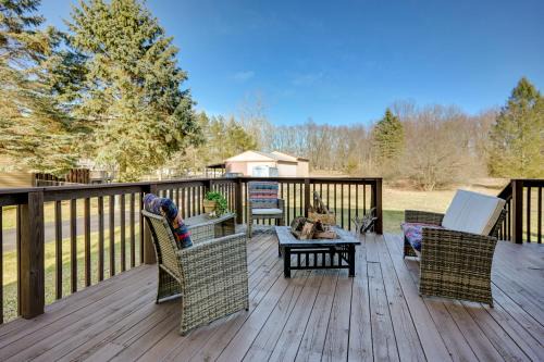 Near Frankenmuth: Central Michigan Apt on 3 Acres!