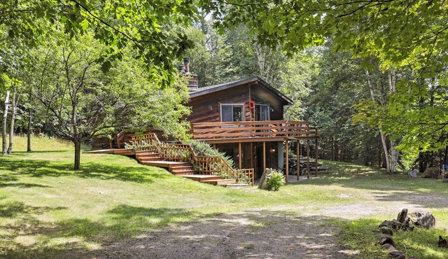 NEW! The Treehouse Lakes & Trails Cabin