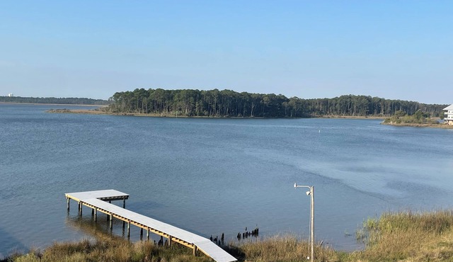 Oyster Bay Retreat -50' Waterfront with Pier.