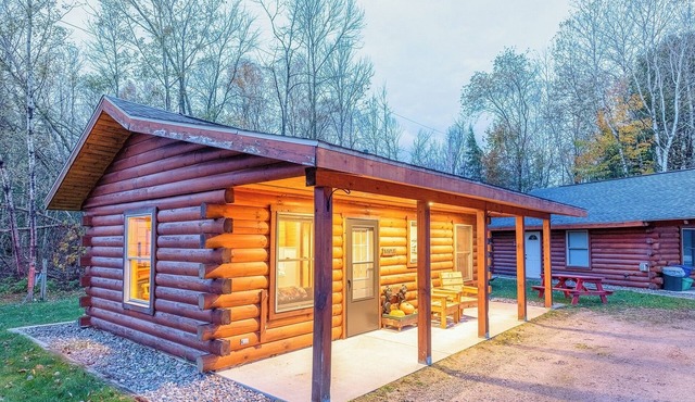 Perfect for Couples, Pet Friendly, Bear Theme, Log Cabin, Fireplace