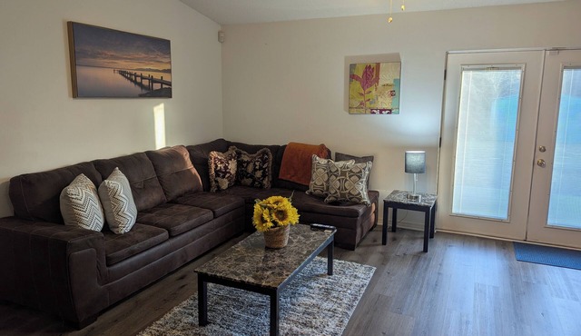 Quiet home within 10 minutes to the beach.