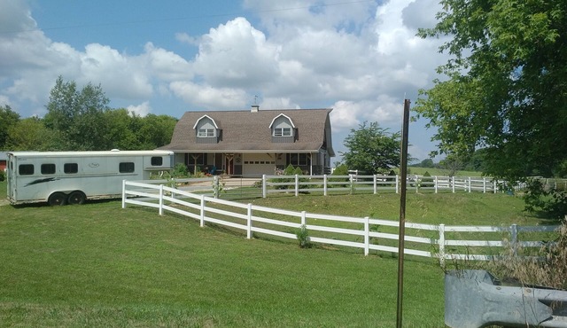 Quiet lower level apartment in farm-like setting.