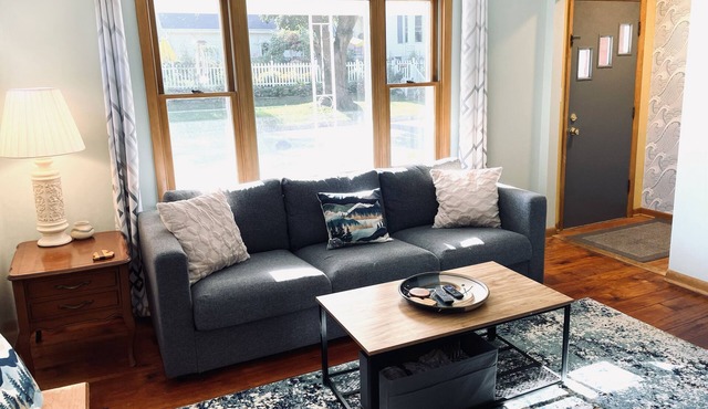 Relax at Redberry House—just blocks from downtown and Lake MI beaches