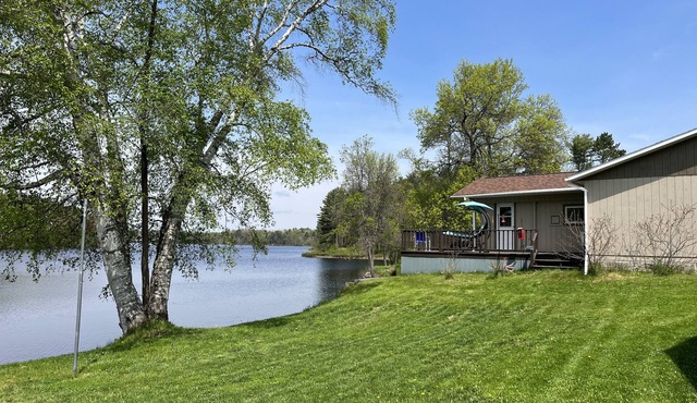 Right on the Michigamme River!